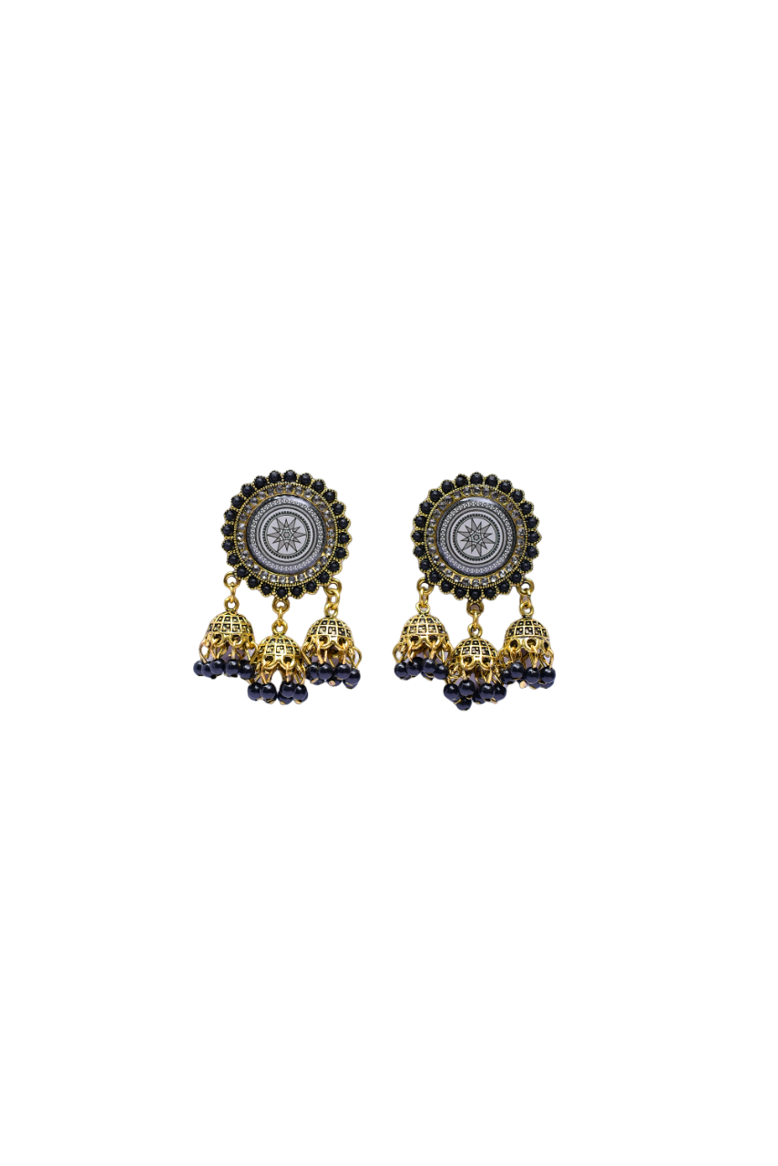 Namokriti Elegant Boho Statement Earrings- Handcrafted for Festive & Wedding Wear